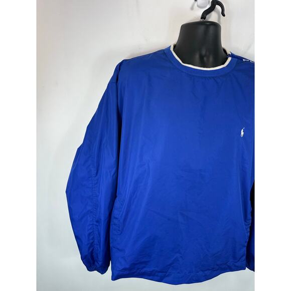 Vintage Polo Golf Ralph Lauren Windbreaker Pullover Blue Size XL - Picture 8 of 11